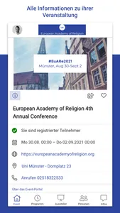 EuARe 4th Annual Conference screenshot 0