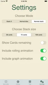 Stack 5 Dice Roller screenshot 1