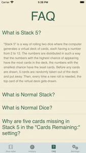 Stack 5 Dice Roller screenshot 3