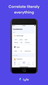 Lyfe - your data buddy screenshot 1