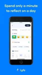 Lyfe - your data buddy screenshot 2