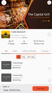 +233 Eats : Food delivery screenshot 0