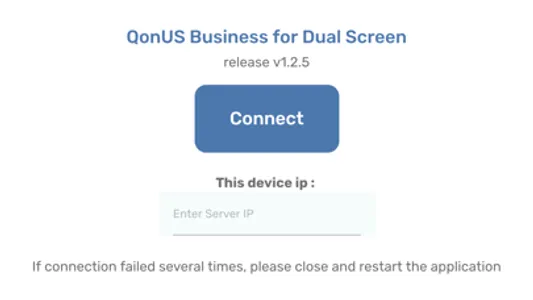 QonUS Business dualscreen screenshot 0