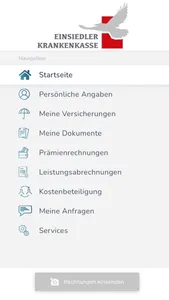 Einsiedler Krankenkasse screenshot 1