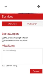 Einsiedler Krankenkasse screenshot 5