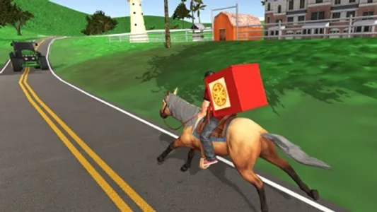 Horse Pizza Delivery Boy screenshot 0