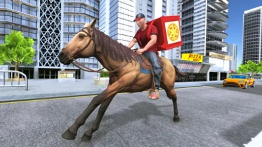 Horse Pizza Delivery Boy screenshot 5