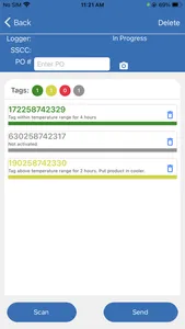 Emerson Pallet LevelMonitoring screenshot 1