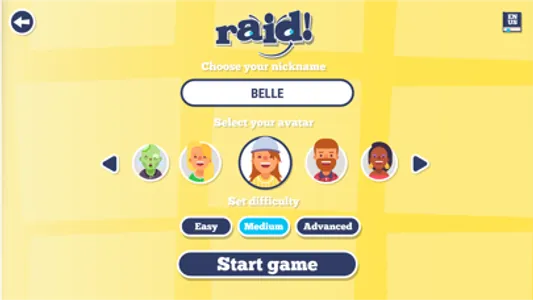 RAID Word Game screenshot 1