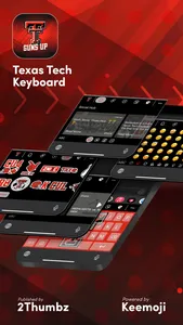 Texas Tech Official Keyboard screenshot 0