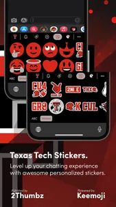 Texas Tech Official Keyboard screenshot 1