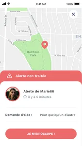 Safer bénévoles screenshot 2