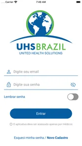 UHS Brazil - Médicos screenshot 0