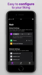 Noir - Dark Mode for Safari screenshot 2