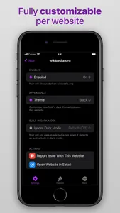 Noir - Dark Mode for Safari screenshot 3