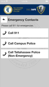 Eagle Safe - Safety App of TCC screenshot 1