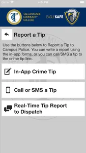 Eagle Safe - Safety App of TCC screenshot 4