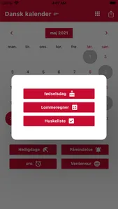 Dansk Kalender 2023 screenshot 5