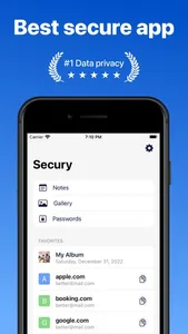 Secury - secure photo vault screenshot 0