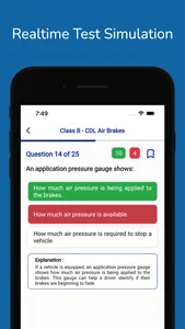 CDL Test Prep Permit Practice screenshot 0
