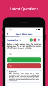 CDL Test Prep Permit Practice screenshot 4