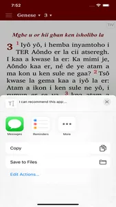 Tiv Bible screenshot 5