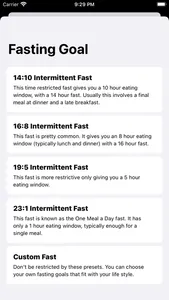 Sunrise Fasting screenshot 2