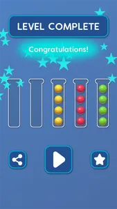 Sort Ball: Arrange Color Tubes screenshot 1