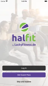 halfit by lucky fitness screenshot 0