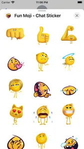 Fun Moji - Chat Sticker screenshot 0