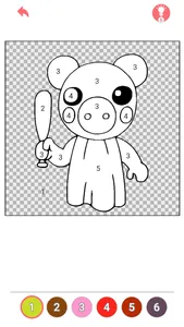 Pigg Coloring Book screenshot 0