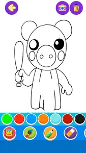 Pigg Coloring Book screenshot 1