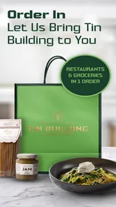 Tin Building: Food & Delivery screenshot 0