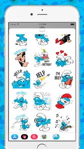 The Smurfs: Classic Stickers screenshot 2