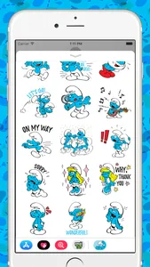 The Smurfs: Classic Stickers screenshot 3