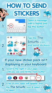 The Smurfs: Classic Stickers screenshot 4