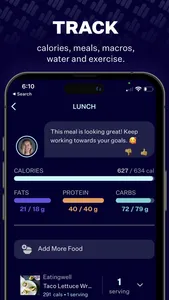 Day-J: Modern Calorie Tracker screenshot 1