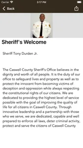 Caswell County Sheriffs Office screenshot 1