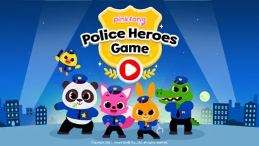 Pinkfong Police Heroes Game screenshot 0