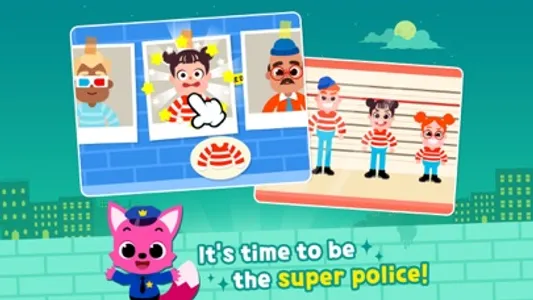 Pinkfong Police Heroes Game screenshot 1