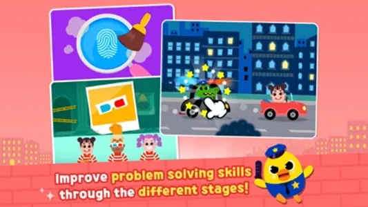 Pinkfong Police Heroes Game screenshot 2