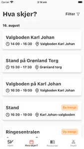 Sosialistisk Venstrepartis app screenshot 3