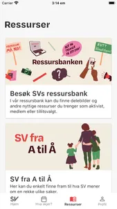 Sosialistisk Venstrepartis app screenshot 4