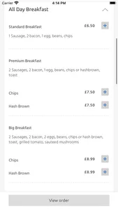 K's cafe, Harrow screenshot 1