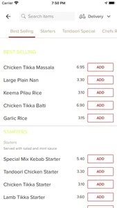 Curry Hut. screenshot 2