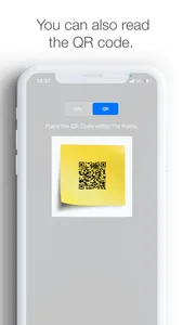 URL Reader - with QR reading screenshot 1