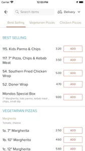 Mondos Pizzeria screenshot 1