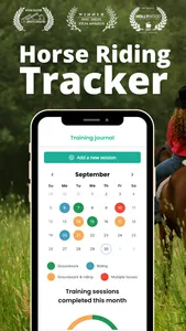 Horse Riding Tracker Rideable screenshot 0