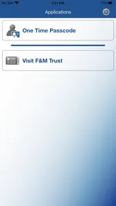 F&M Trust Authenticator screenshot 1