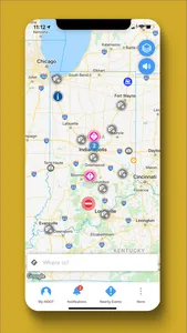 INDOT Trafficwise screenshot 1